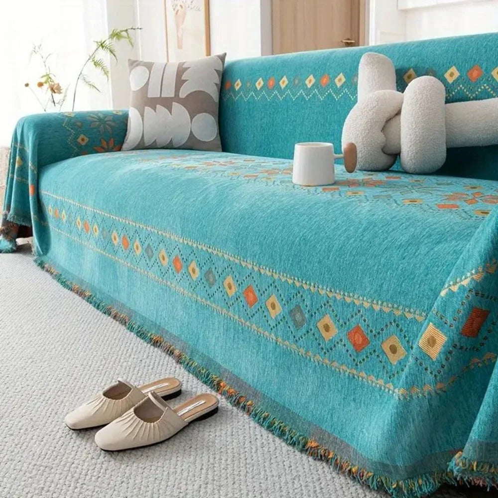 Sofa throw cover