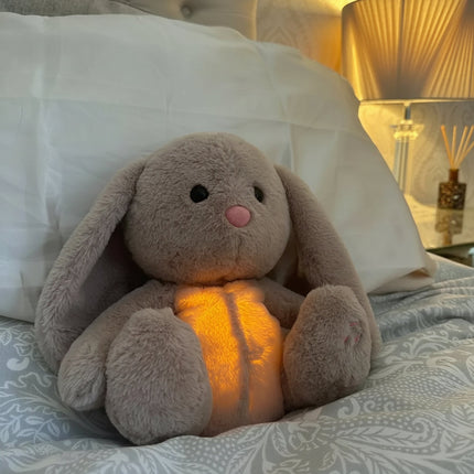 Breathing Stuffed Animal Relaxation Kids Adults Plush Bunny 1