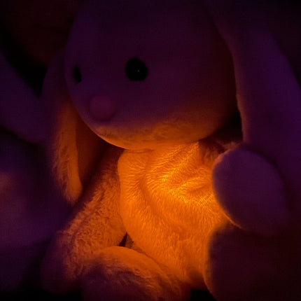 Breathing Stuffed Animal Relaxation Kids Adults Plush Bunny 3