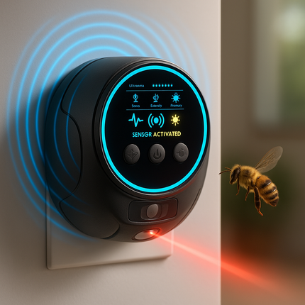 Breevo Ultrasonic Bee & Wasp Repellent For 360 Coverage 0
