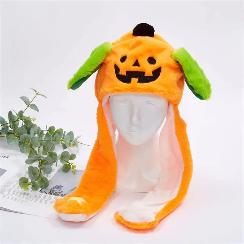 BunnyJoy Cute Plush Hat with Moving Ears for Adults and Kids 40
