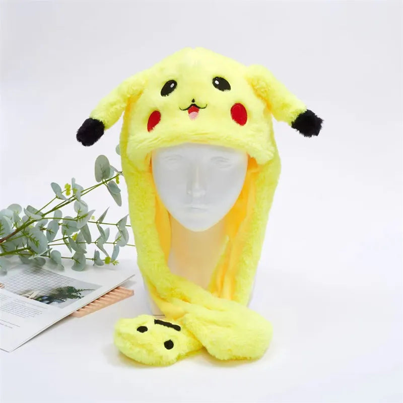 BunnyJoy Cute Plush Hat with Moving Ears for Adults and Kids 42