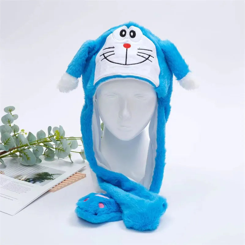 BunnyJoy Cute Plush Hat with Moving Ears for Adults and Kids 43