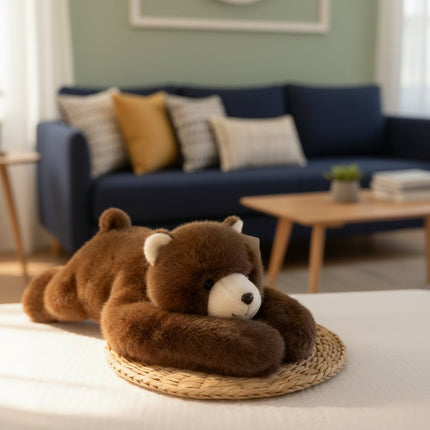 Plush Hug Toy – Long Hugging Arms, Soft Faux Fur & Stay-On Design