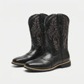 Calf-Length Cowboy-Style Boots - Claude 0