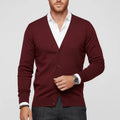 Calvin - Slim-Fit Cardigan with Long Sleeves 0