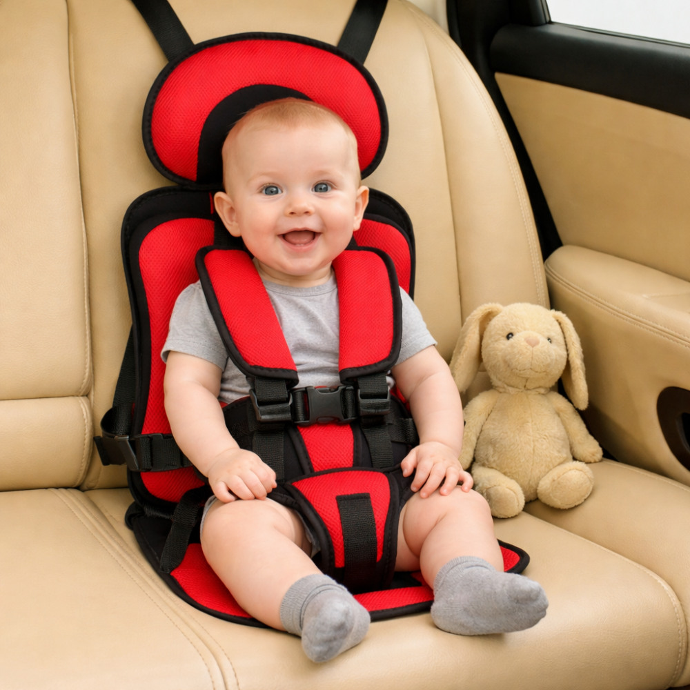 Car Seat Booster Portable Kids Travel Seat Safety Harness 3