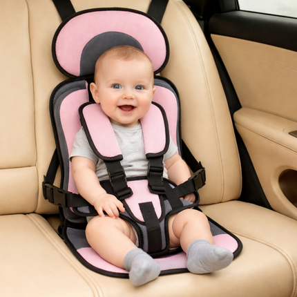 Car Seat Booster Portable Kids Travel Seat Safety Harness 5