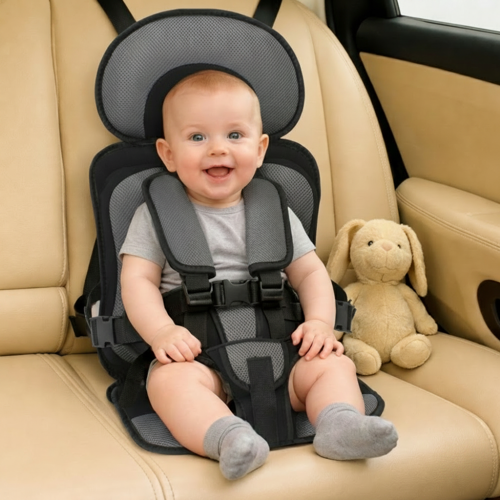 Car Seat Booster Portable Kids Travel Seat Safety Harness 7