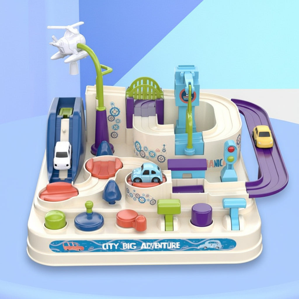 Car Track Toy City Adventure Puzzle Game 10