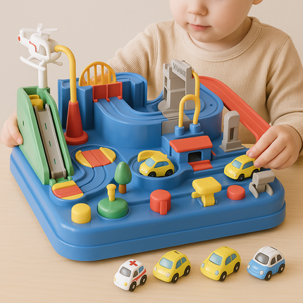 Car Track Toy City Adventure Puzzle Game 2