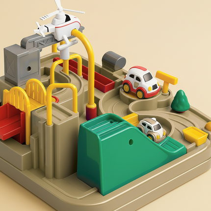 Car Track Toy City Adventure Puzzle Game 8