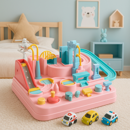 Car Track Toy City Adventure Puzzle Game 9