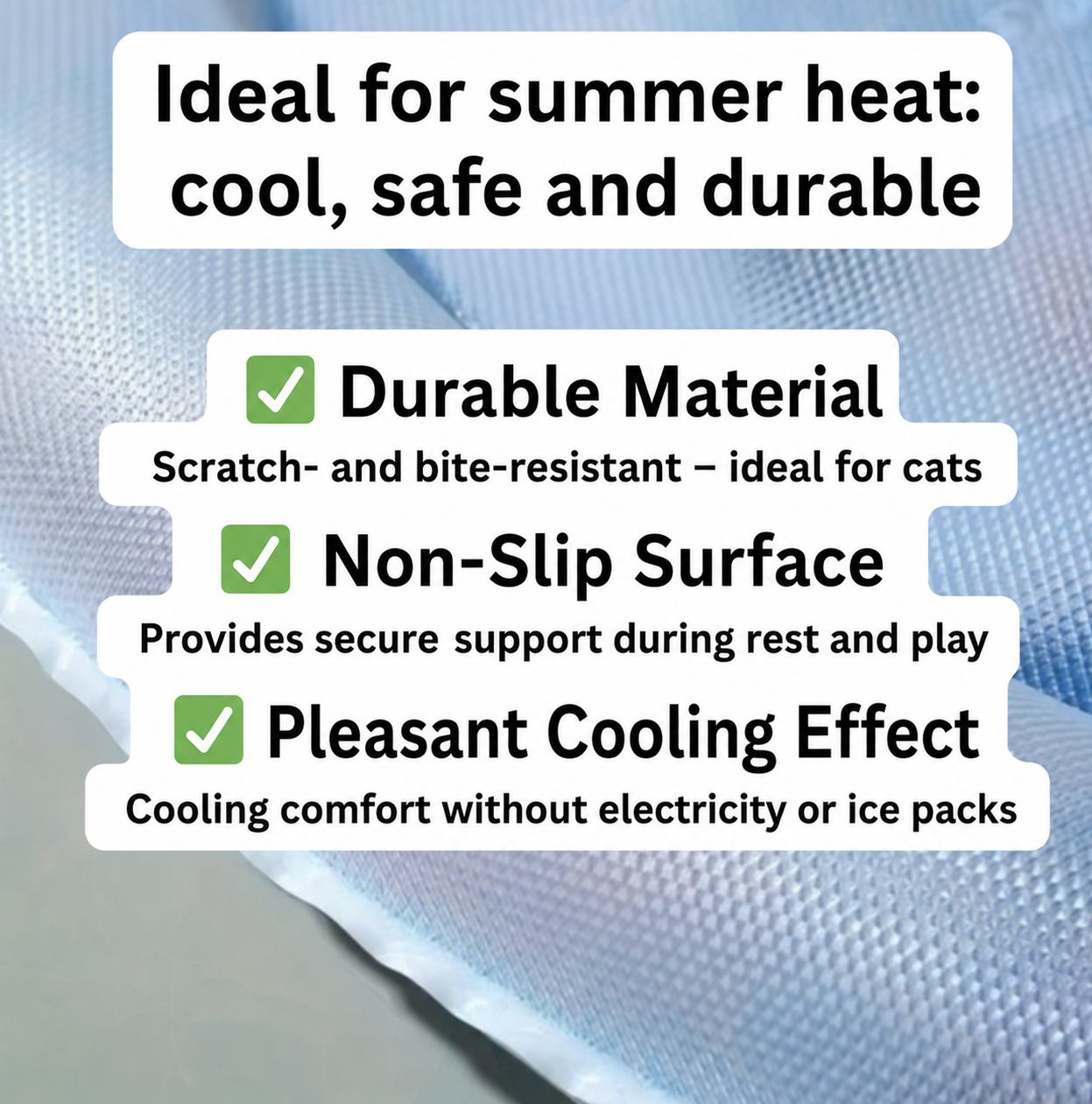 Cat Water Mat – Interactive Cooling Sensory Toy for Indoor Cats