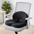 Coussin de siège ergonomique – Confort en mousse à mémoire, base antidérapante et housse lavable