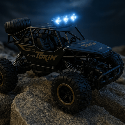RC Monster Truck 4x4 – Off-Road Buggy with 2.4GHz Remote & LED Lights