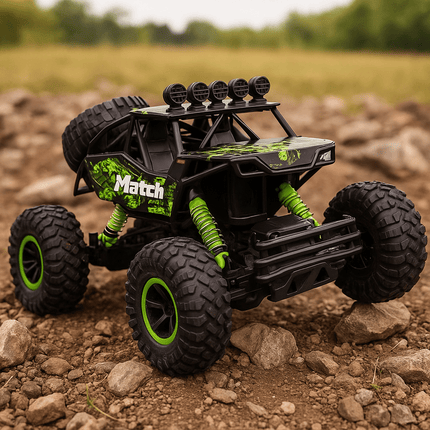 RC Monster Truck 4x4 – Off-Road Buggy with 2.4GHz Remote & LED Lights