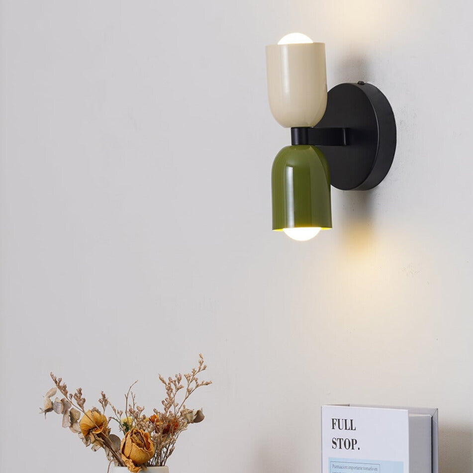 Colorful Bedside Wall Lamp | Nordic Macaron Wall Light 1