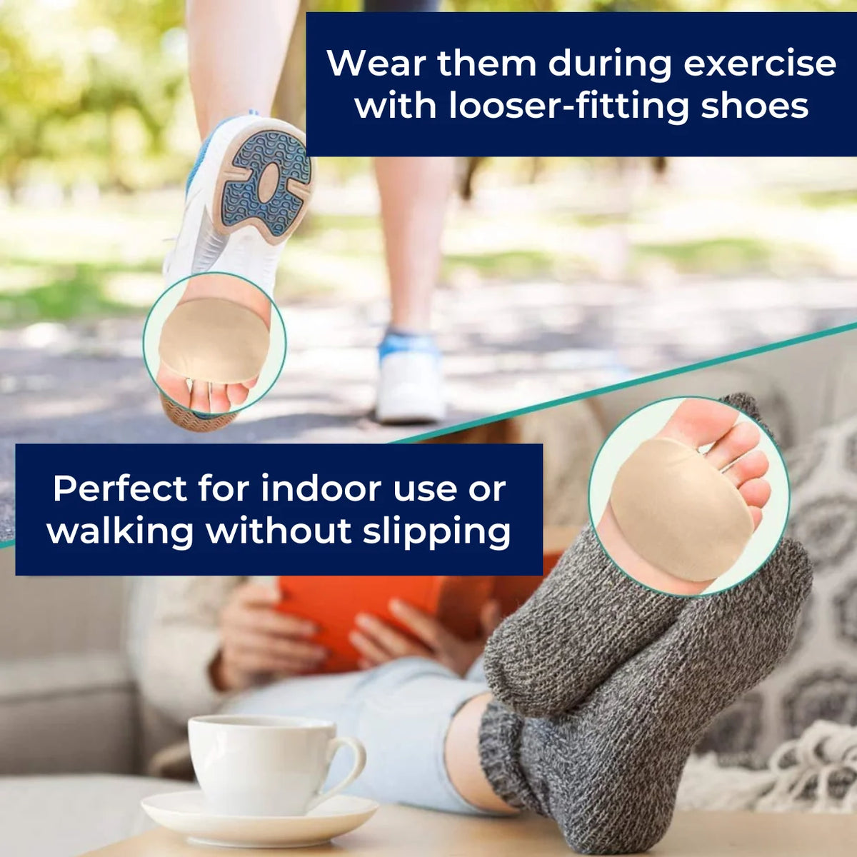 ComfortStep Morton’s Neuroma and Metatarsalgia Relief Pads | Gel Cushion and Metatarsal Support | Foot Pain Relief for Everyday Comfort Kalsten 5
