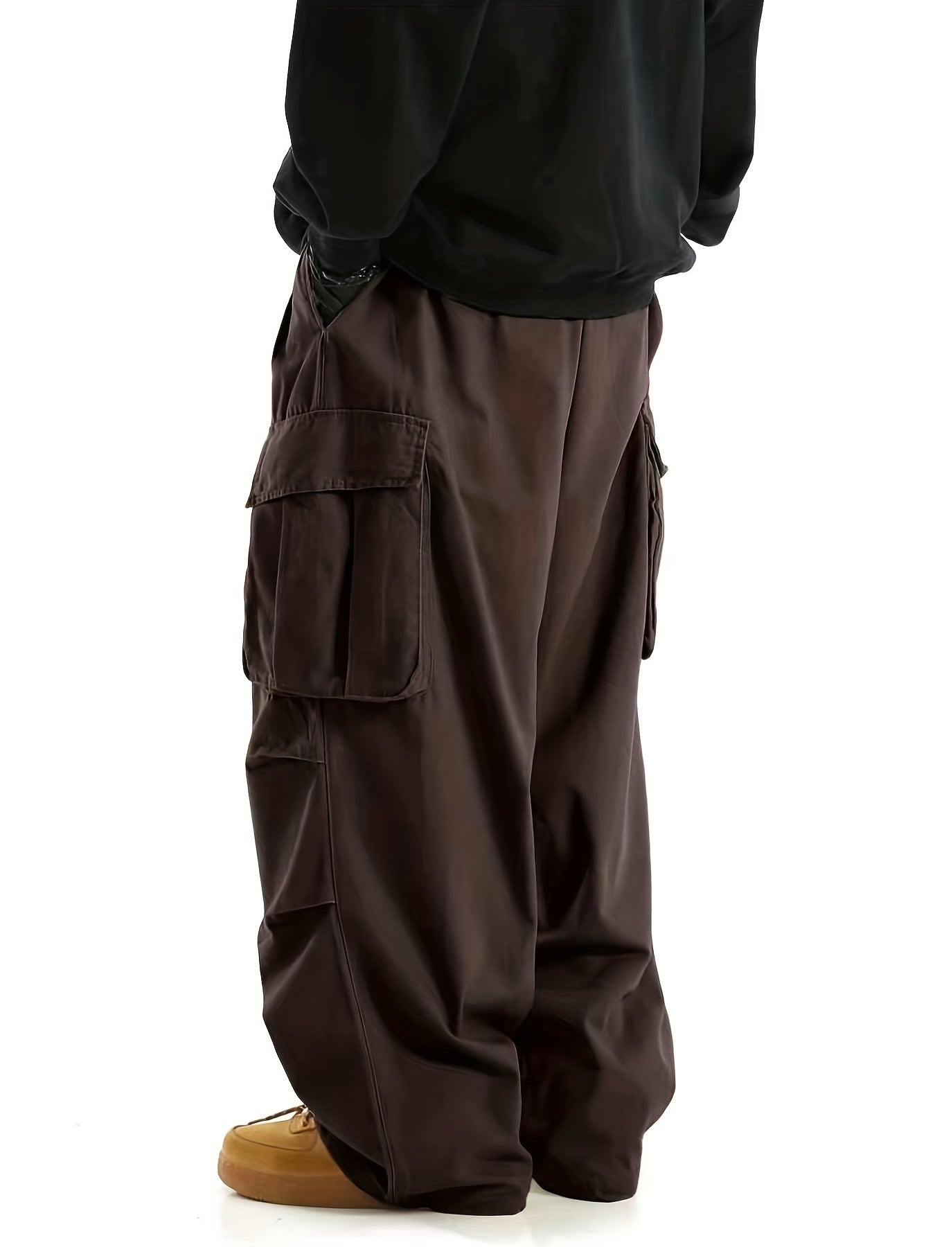 Comfortable Men's Cargo Trousers with Multiple Pockets - Daan 5