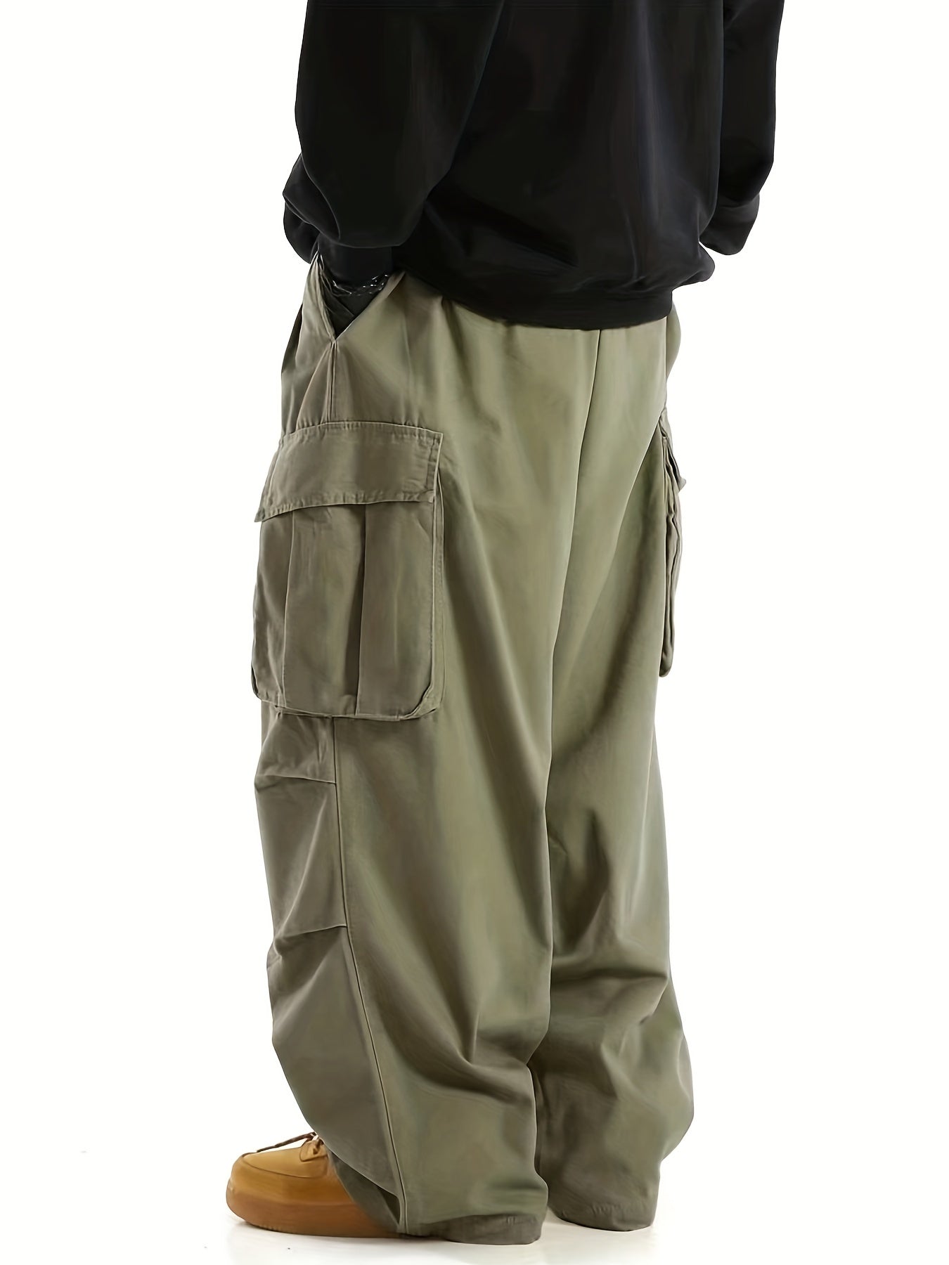 Comfortable Men's Cargo Trousers with Multiple Pockets - Daan 7