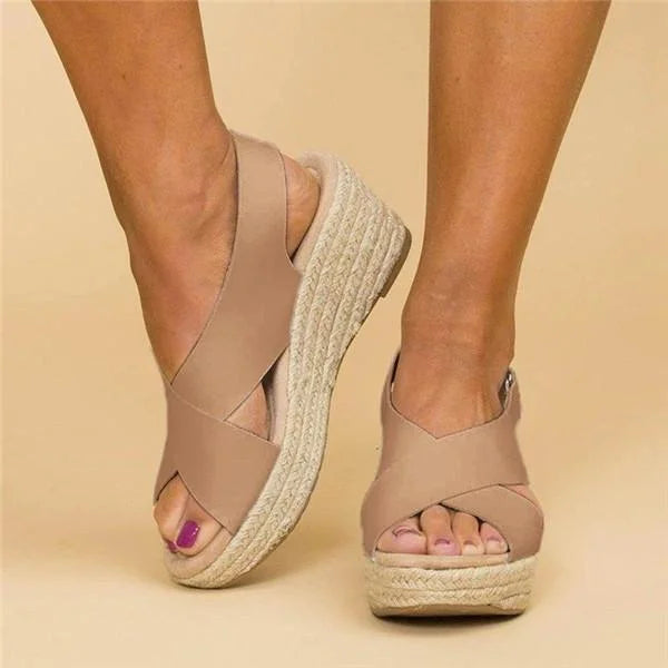 Comfortable Orthopedic Wedge Espadrilles - Clara 2