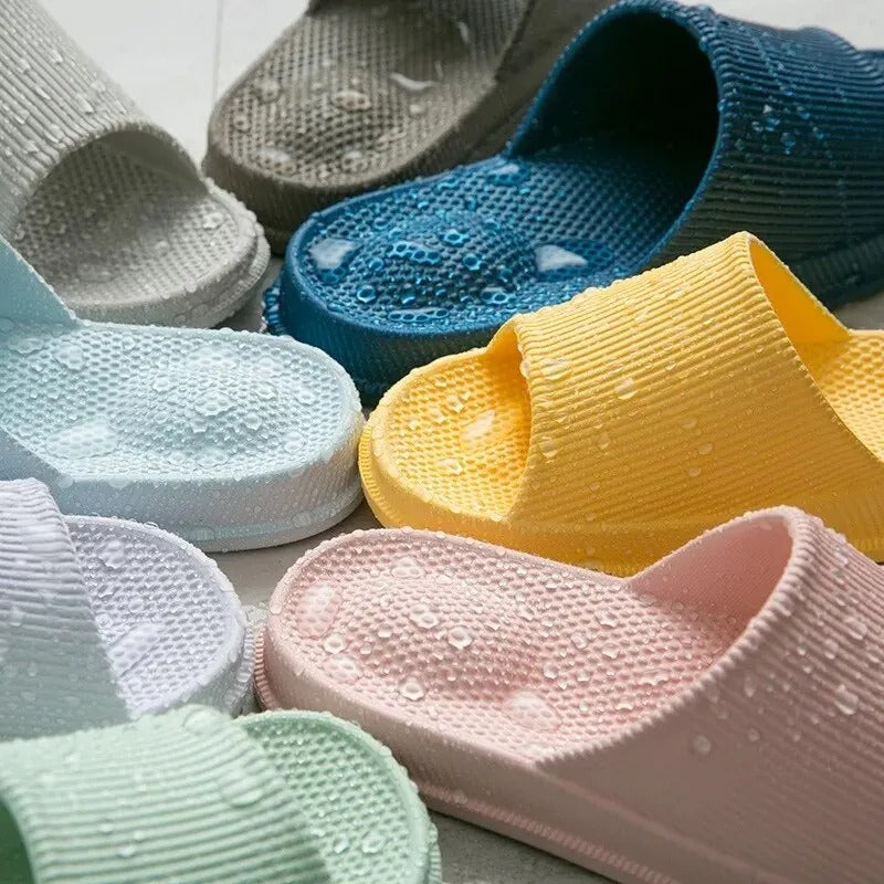 Comfortable slippers for heel spur and plantar fasciitis with shock absorption and arch support 4