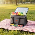 Cooling Insulated Cooler Bag Zippered 0