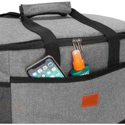 Cooling Insulated Cooler Bag Zippered 2