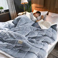 Couverture en polaire – Chaleur douce avec tissu flanelle premium et design élégant