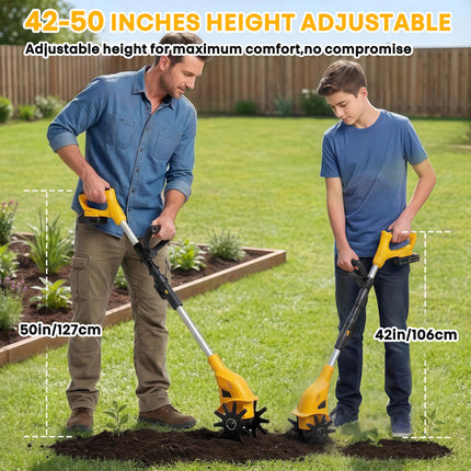 Cordless Tiller Electric Cultivator 3
