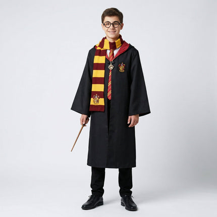 Hogwarts Wizard Cloak Costume | House Robe for Cosplay & Parties