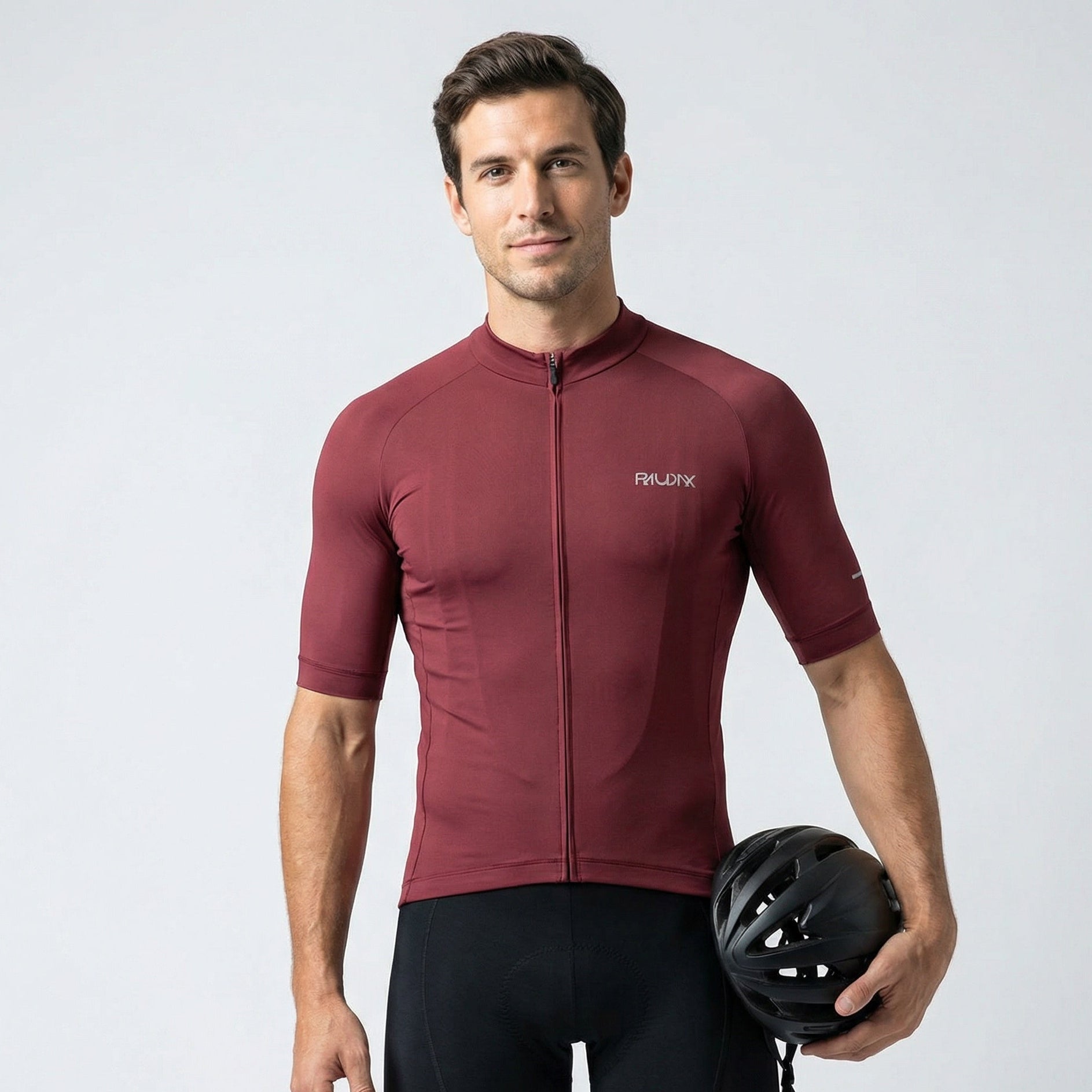 Men’s Cycling Jersey – Breathable Quick-Dry Fabric, Full Zip & 3 Rear Pockets