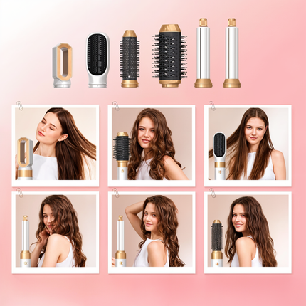 5-in-1 Hair Dryer – Multifunctional Styling Tool with Ionic Technology & Adjustable Heat Settings