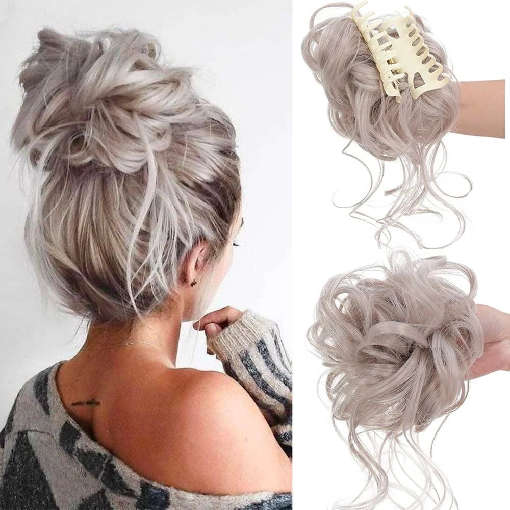 Curly Bun Hair Claw Clips Kalsten 13