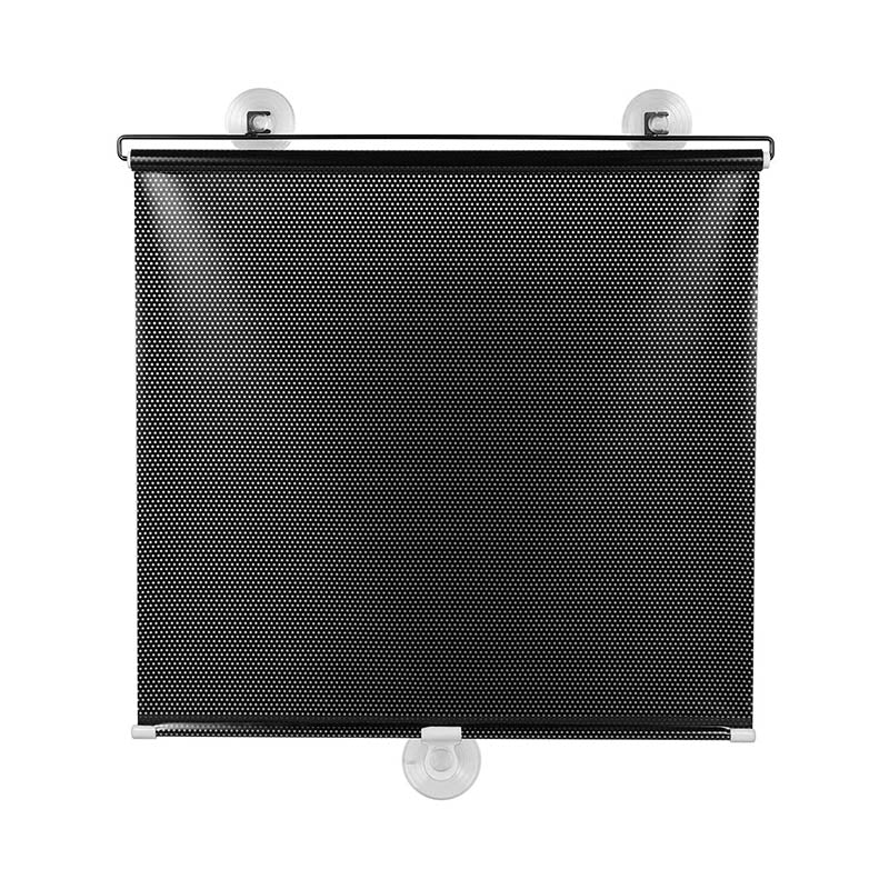 Customizable Sunshade for Windows and Doors, Black PVC, Easy Suction Cup Installation 7