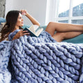 DIY Chunky XL 1000 Gram Wool Yarn for Soft Blankets - LuxeWool 0