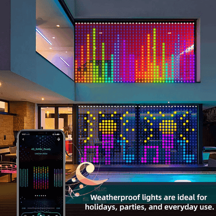 DIY Smart LED Curtain Sync Lights 1