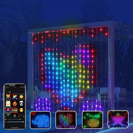 DIY Smart LED Curtain Sync Lights 7