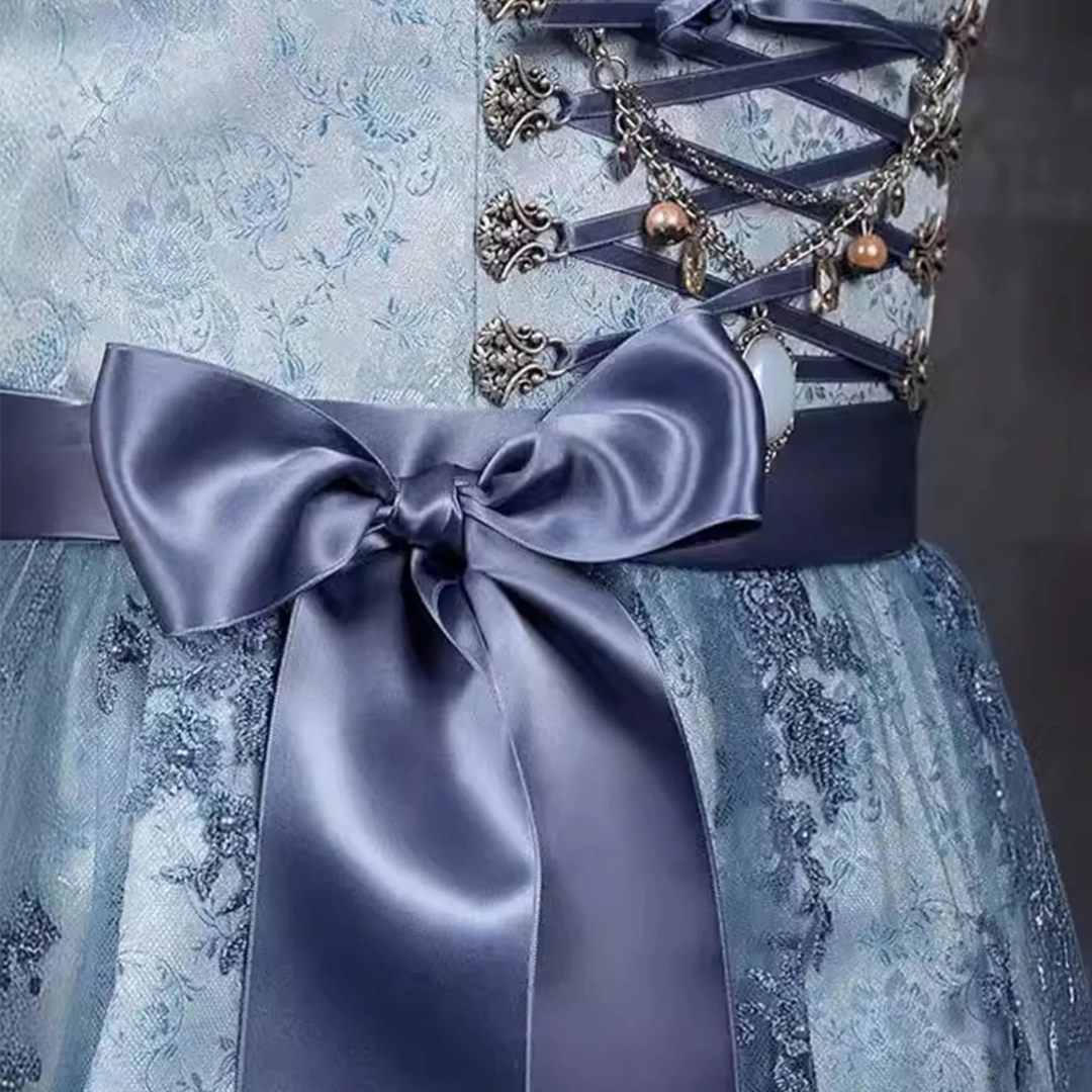 BergHerz – Dames Dirndl Katoen Traditioneel – Voor Oktoberfest & Feesten