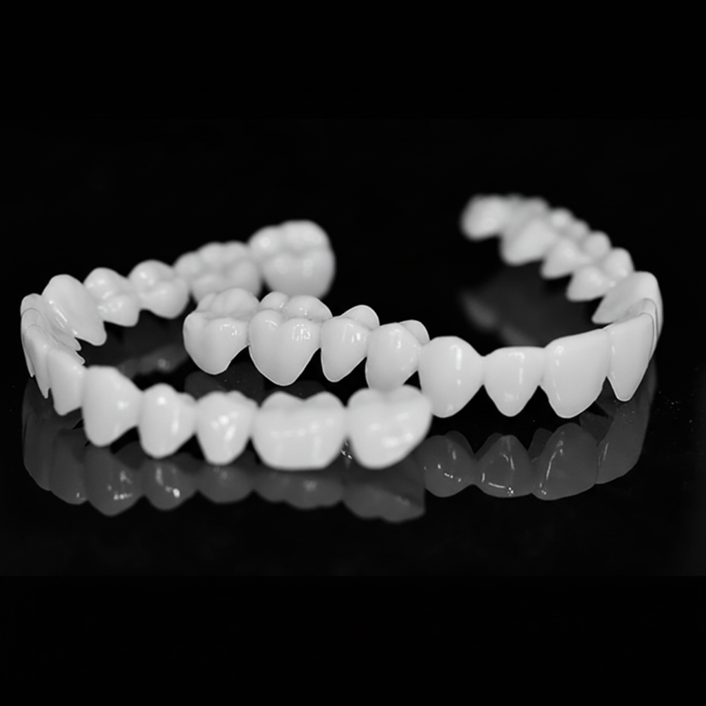 Dental Prosthesis with White Veneers for Natural, Radiant Smile 6