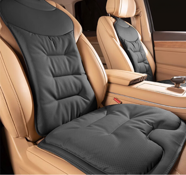 Ergonomic Car Lumbar Cushion – Breathable Back Support with Contoured Comfort Design