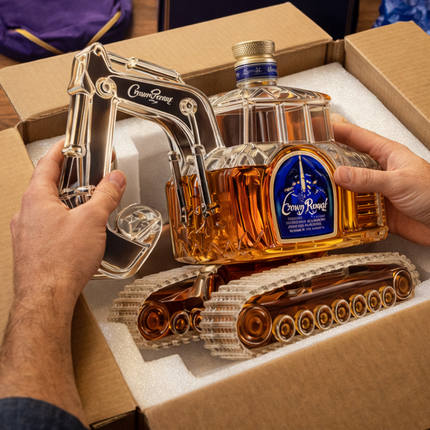 Digger Edition Whisky Bottle - 350 ml Industrial Design for Collectors 7