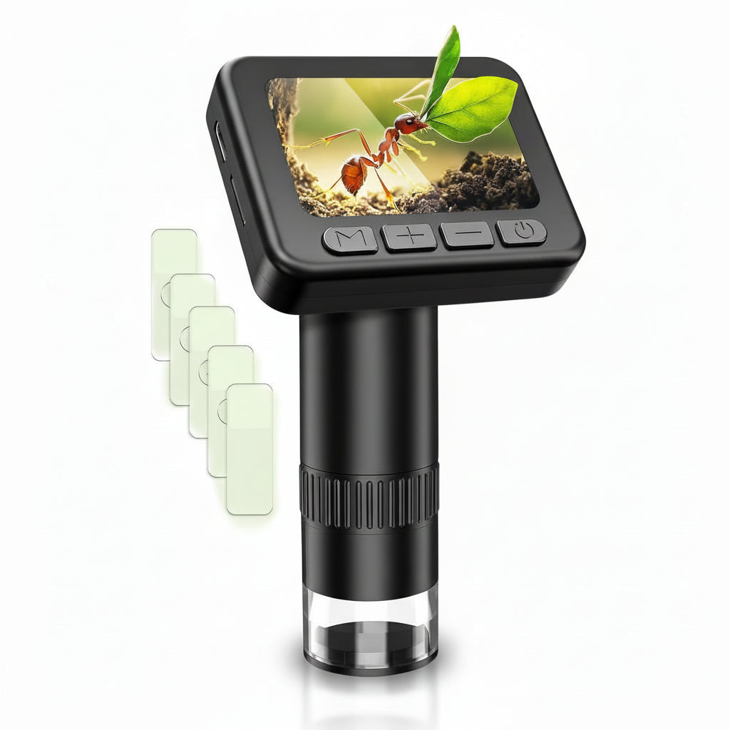 Digital Microscope Portable HD Screen Science Learning Camera 0