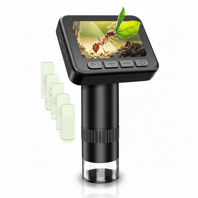Digital Microscope Portable HD Screen Science Learning Camera 0
