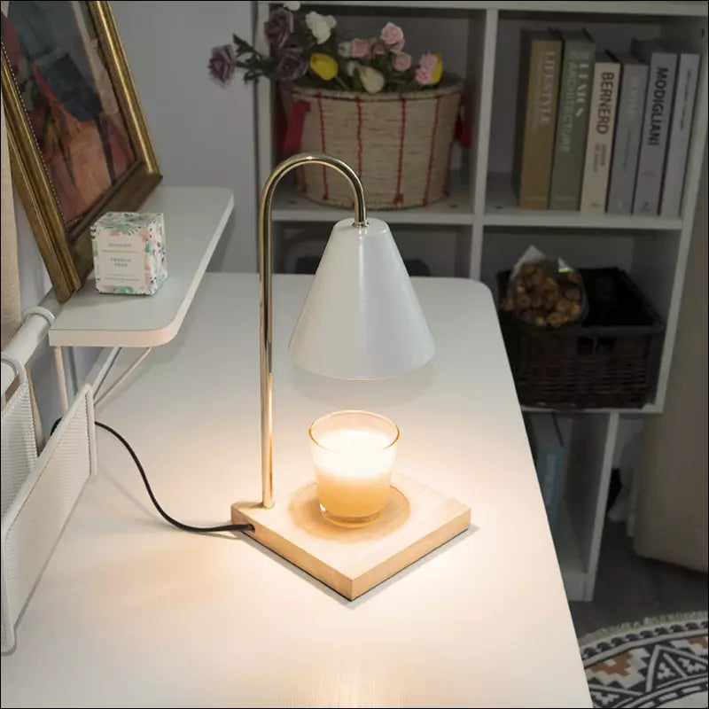 Dimmable Candle Warmer Lamp with Timer – Electric Candle Warmer Light for Home 0