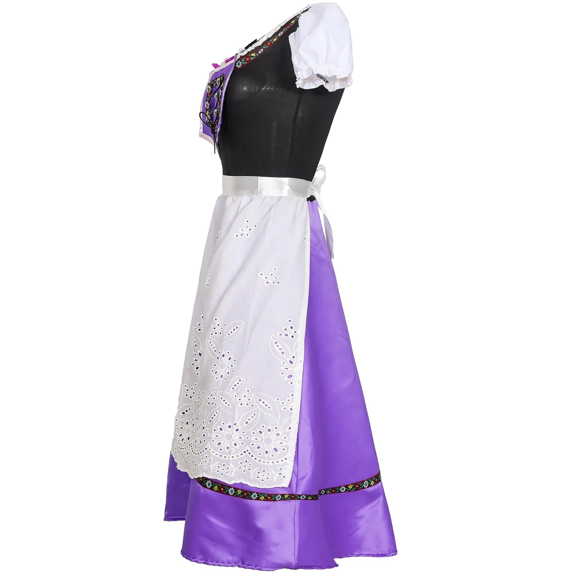 BavariaStyle – Dirndl jurk met schort – Ideaal voor Oktoberfest & feesten