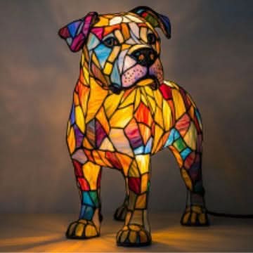Dog Lamp - Corgi, Dachshund & Golden Retriever Night Light with Warm LED Glow 8
