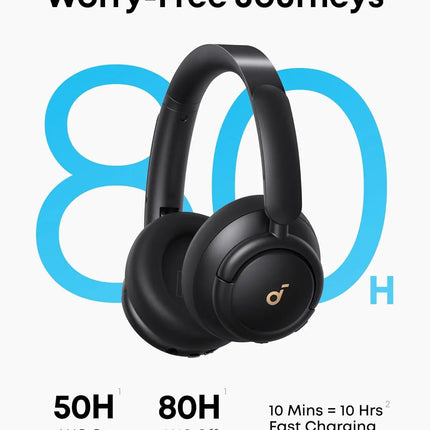 Wireless Headphones – Adjustable ANC Modes, 40 mm Drivers & Up to 60 Hours Playback