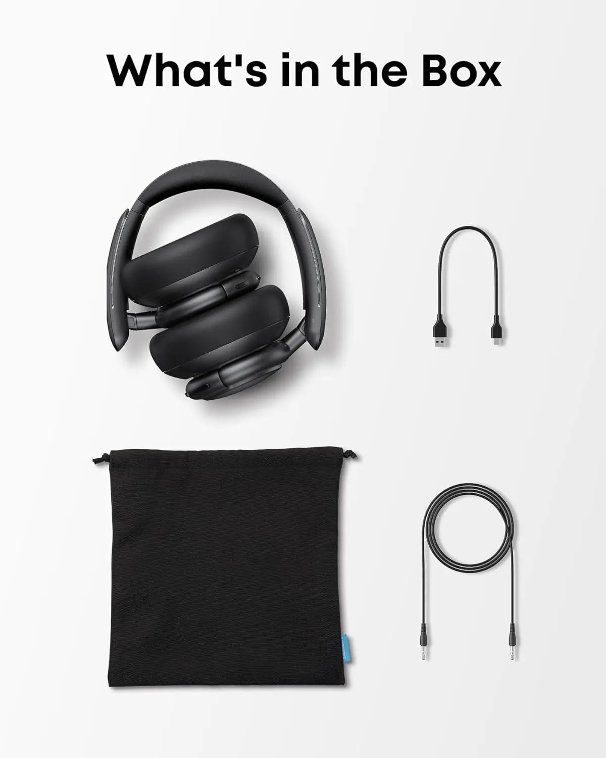 Wireless Headphones – Adjustable ANC Modes, 40 mm Drivers & Up to 60 Hours Playback